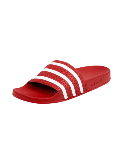 adidas Originals Adiletten mit Logo-Streifen Rot 1