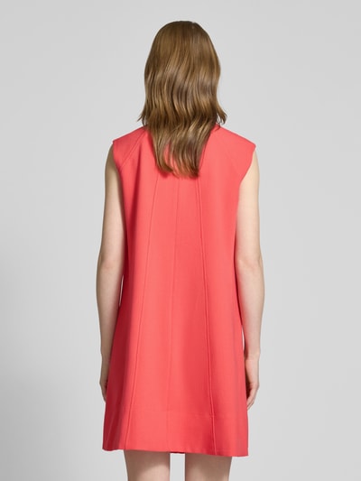 DKNY Minikleid mit Strukturmuster Hellrot 5