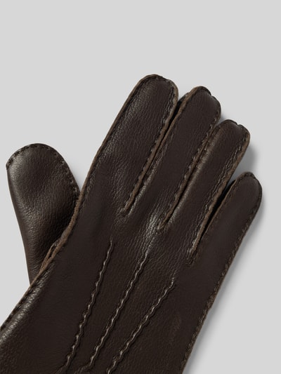 Roeckl Handschoenen met labeldetail Donkerbruin - 3