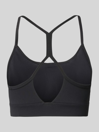 New Balance Slim Fit Sport-BH mit Logo-Print Black 3