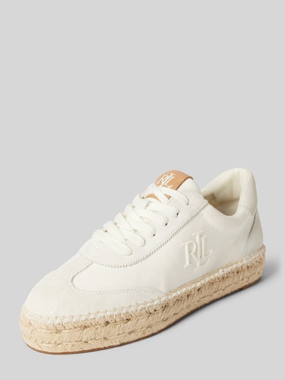 Lauren Ralph Lauren Sneaker mit Label-Details Modell 'LUIZE' Weiss 1