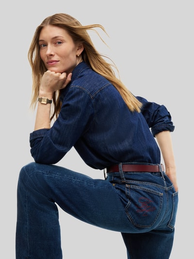 Tommy Hilfiger straight fit jeans van puur katoen Jeansblauw - 6