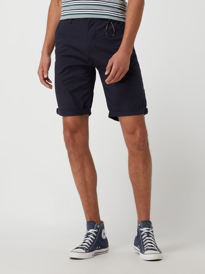 Esprit Relaxed Slim Fit Chino-Shorts mit Stretch-Anteil Marine 4