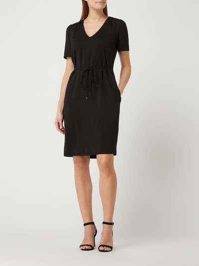 s.Oliver BLACK LABEL Kleid mit Taillengürtel Black 1