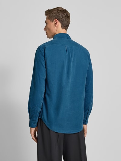 Samsøe Samsøe Vrijetijdsoverhemd met knoopsluiting, model 'SALIAM' Blauw - 5