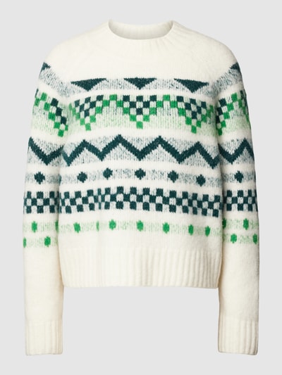 ESPRIT - Jacquard-Pullover aus Wollmix in unserem Online Shop