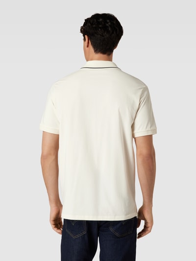 Roy Robson Regular fit poloshirt met contraststrepen Offwhite - 5