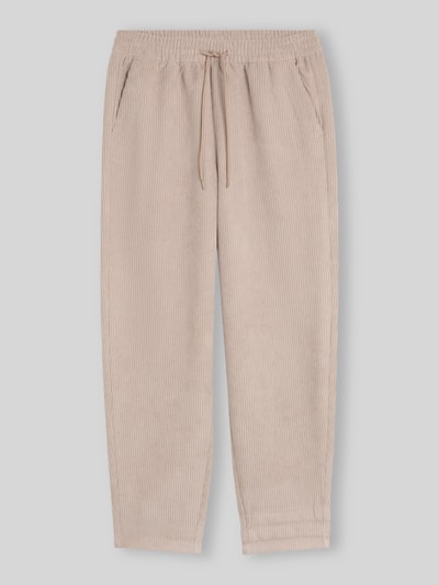 Tom Tailor Denim Barrel Fit Cordhose mit Tunnelzug Beige 2