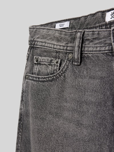 Jack & Jones Baggy-Jeans im Used-Look Modell 'ALEX' Mittelgrau Melange 2