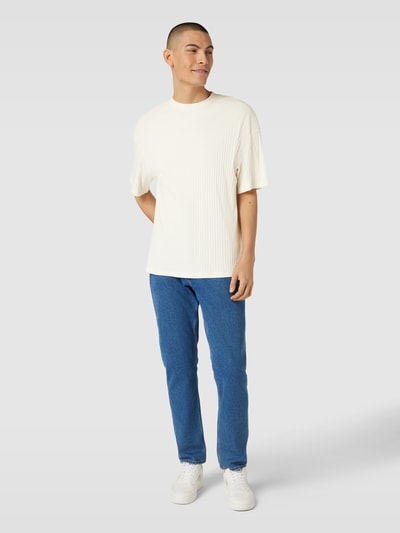 Jack & Jones Premium T-shirt met ronde hals, model 'AWARD' Offwhite - 1