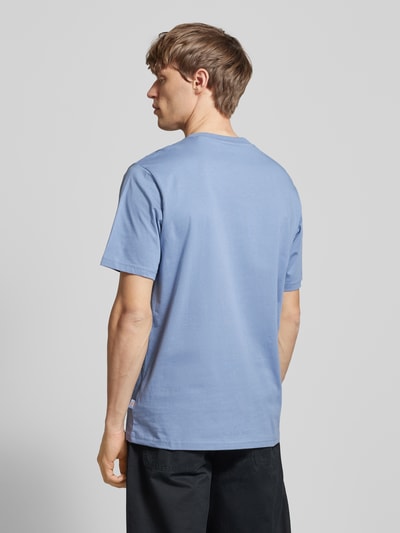 Dickies T-Shirt mit Label-Print Modell 'MAPLETON' Hellblau 5