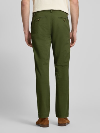 Polo Ralph Lauren Straight Fit Chino aus Baumwoll-Mix Oliv 5
