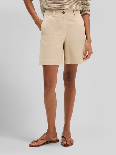 Marc O'Polo Regular Fit Chinoshorts aus Baumwoll-Mix Sand 4