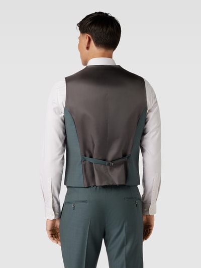 JOOP! Collection Slim fit gilet met strookzakken, model 'Weazer' Groen - 5