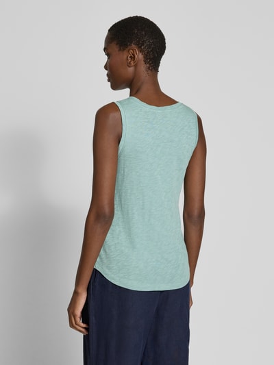 Marc O'Polo Regular fit tanktop van katoenen slubjersey Mintgroen - 5
