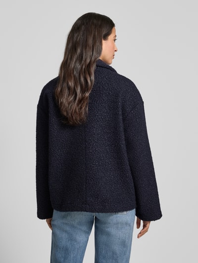 Rich & Royal Jacke mit Reverskragen und überschnittenen Schultern Dunkelblau 5