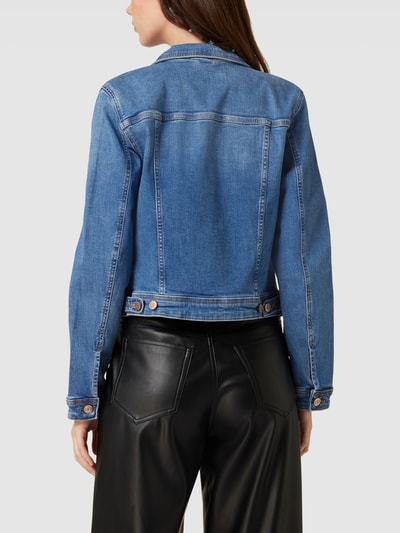 edc By Esprit Kurtka jeansowa z wykładanym kołnierzem Jeansowy niebieski 5