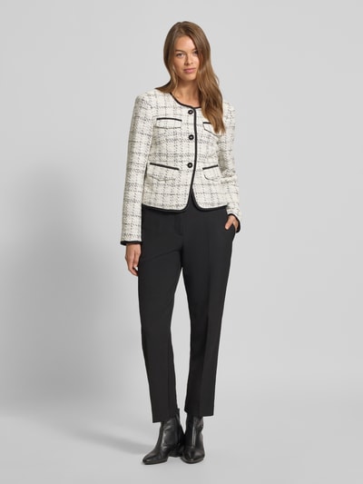 Marc Cain Regular Fit Blazer mit Paspeltaschen Hellgrau 1