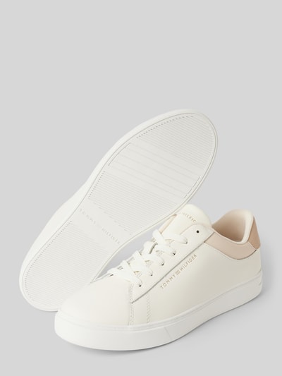 Tommy Hilfiger Sneaker aus echtem Leder Weiss 4