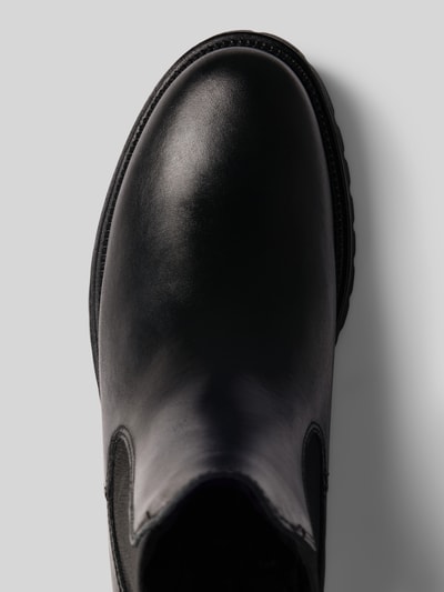 Tamaris Chelsea boots van leermix Zwart - 3