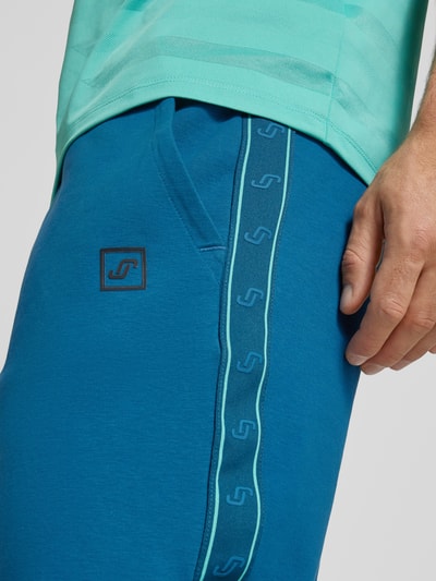 Joy Shorts in unifarbenem Design Petrol 3