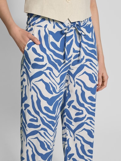 Christian Berg Woman Stoffhose mit Tunnelzug Hellblau 3