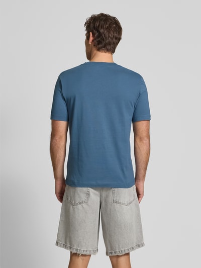 Marc O'Polo Regular Fit T-Shirt aus reiner Baumwolle Blau 5