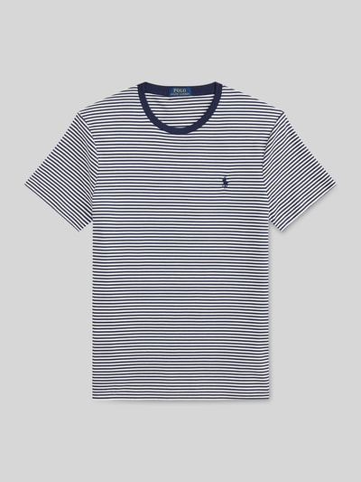 Polo Ralph Lauren męski t-shirt o kroju regular fit z czystej bawełny Granatowy 2