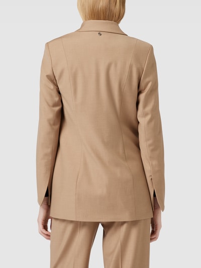 comma Blazer mit angedeuteten Leistentaschen Camel 5