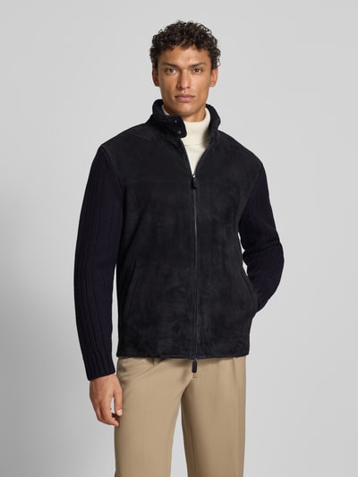 Emporio Armani Jacke mit Stehkragen Marine 4