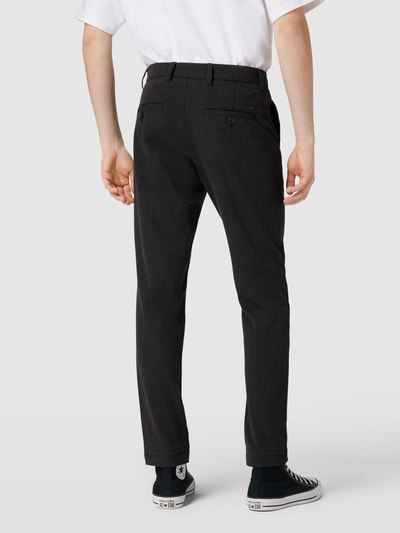 Jack & Jones Slim fit stoffen broek in effen design, model 'MARCO' Donkergrijs - 5