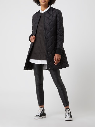 Vero Moda Spencer met ribstructuur, model 'Filene' Donkergrijs gemêleerd - 1