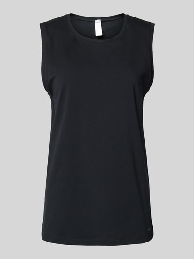 Skiny Tanktop mit Label-Detail Black 1