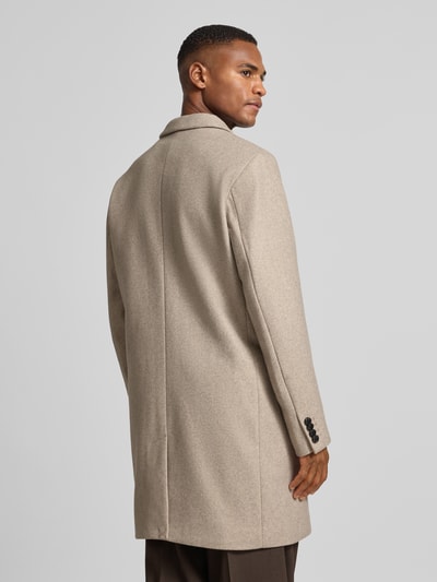 Lindbergh Jas met reverskraag Zand - 5