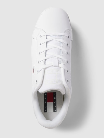 Tommy Jeans Sneaker mit Label-Print Weiss 3