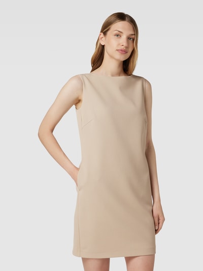 comma Minikleid mit Strukturmuster Sand 4