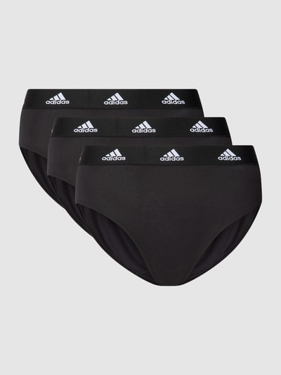 adidas Sportswear Slip mit Logo-Print Black 1