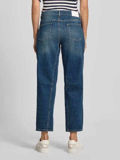 OPUS PANTS Mom Fit Jeans im Used-Look Modell 'Melly relax' Marine 5