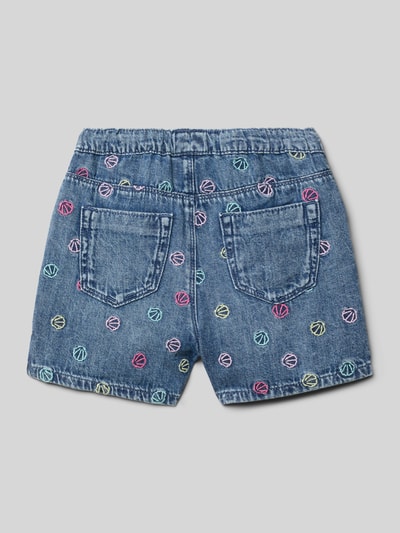 s.Oliver RED LABEL Loose fit korte jeans van puur katoen Marineblauw - 3