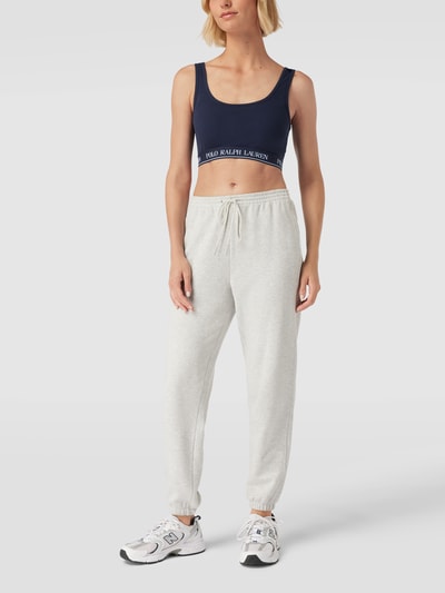 Polo Ralph Lauren Bustier in Ripp-Optik Modell 'BRALETTE SLEEVELESS TANK' Marineblau 1