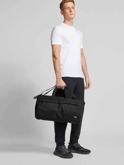 Lacoste Duffle Bag mit Logo-Badge Black 1