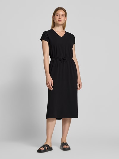 s.Oliver RED LABEL Relaxed Fit Freizeitkleid aus Baumwoll-Mix Black 4