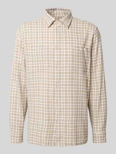 Les Deux Regular fit vrijetijdsoverhemd met kentkraag, model 'John' Zand - 2