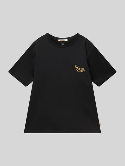 Jack & Jones T-shirt met statementprint, model 'HYDRA' Zwart - 1