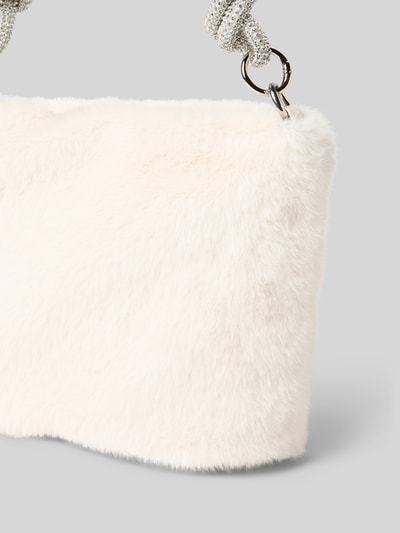 monari Handtas van imitatiebont Zand - 3