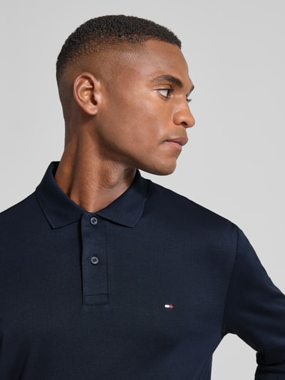 Tommy Hilfiger Koszulka polo o kroju Regular Fit z czystej bawełny Granatowy 3