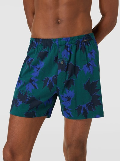 Schiesser Boxershort met labeldetail in een set van 2 stuks Groen - 3