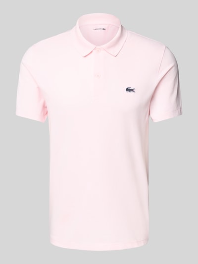 Lacoste Regular Fit Poloshirt mit Label-Badge Hellrosa 2