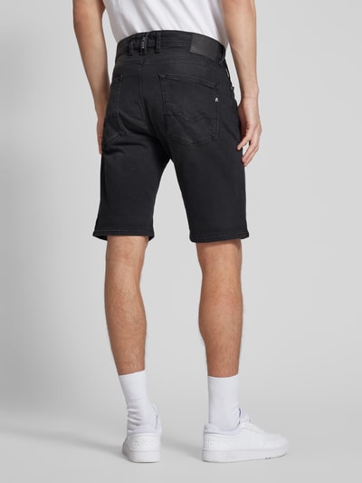 Replay Regular Fit Jeansshorts im 5-Pocket-Design Modell 'RBJ.901' Black 5