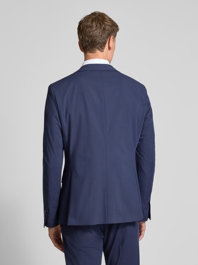 MCNEAL Slim fit 2-knoops colbert met klepzakken Marineblauw - 5